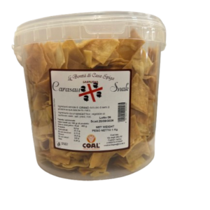 coal tesori di sardegna carasau snack secchio 1 kg