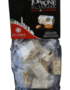 orronificio licanias busta torroncini miele e mandorle 150 gr